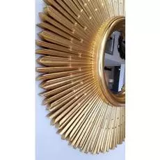 Настенное зеркало вальтер золотого цвета