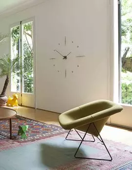 Настенные часы Mixto из дерева и стали