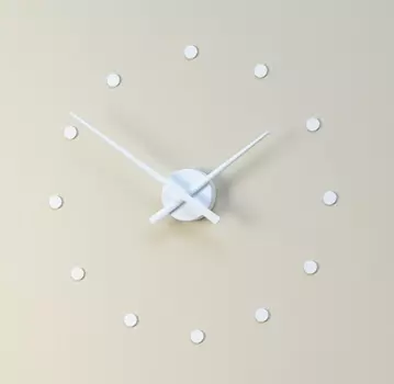 Настенные часы oj White белого цвета
