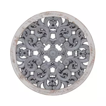 Настенный декор серого цвета