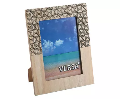 Настольная фоторамка деревянная