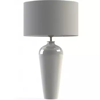 Настольная лампа Ampelo белая