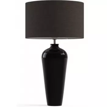 Настольная лампа Ampelo черная