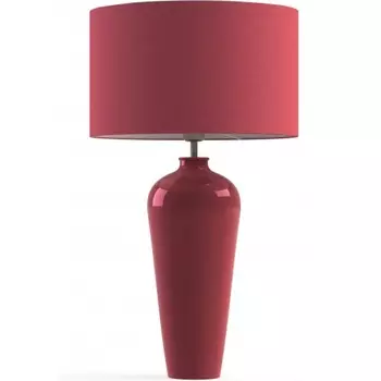 Настольная лампа Ampelo красная