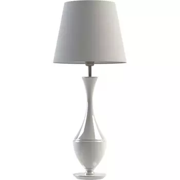 Настольная лампа Aries белая