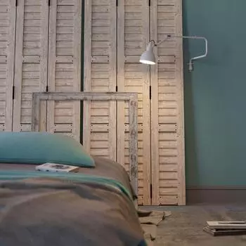 Настольная лампа Arta с белым абажуром