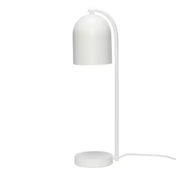Настольная лампа белого цвета