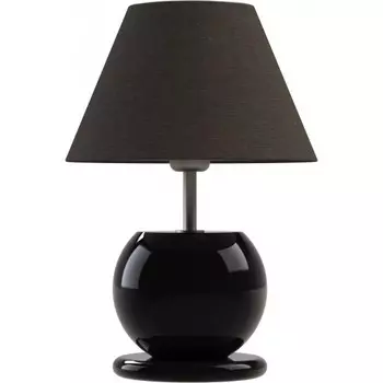 Настольная лампа Cetus черная