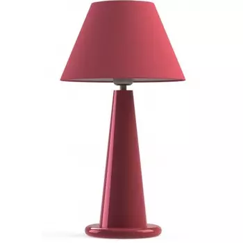 Настольная лампа Conum красная