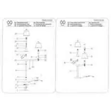 Настольная лампа дель рей