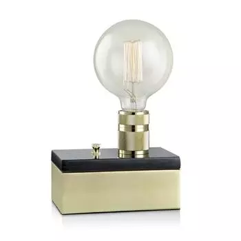 Настольная лампа Etui черно-золотого цвета