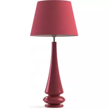 Настольная лампа Indus красная