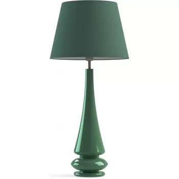 Настольная лампа Indus темно-зеленая
