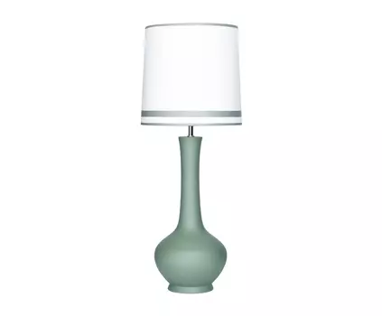 Настольная лампа из керамики
