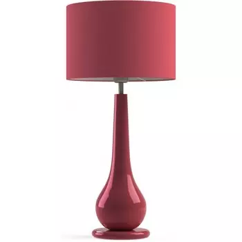 Настольная лампа Lacerta красная