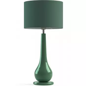 Настольная лампа Lacerta темно-зеленая