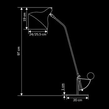 Настольная лампа Lightstar "Manti"
