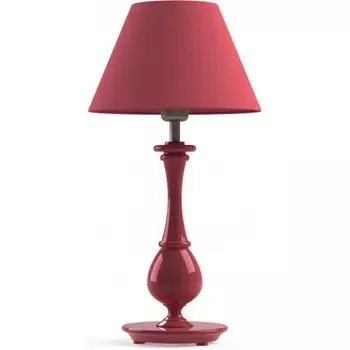 Настольная лампа Lyra красная