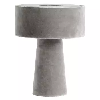 Настольная лампа Mushroom серого цвета