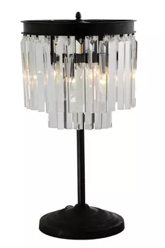 Настольная лампа Odeon t с плафоном из стекла