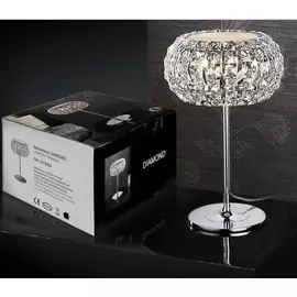 Настольная лампа Schuller Diamond с плафоном из стекла