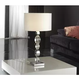 Настольная лампа Schuller Domine с белым абажуром