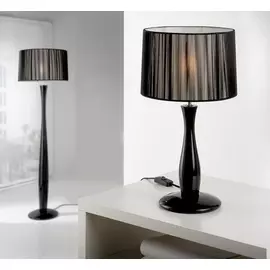 Настольная лампа Schuller Lin с черным абажуром