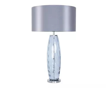 Настольная лампа серого цвета
