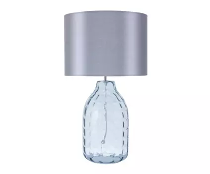 Настольная лампа серого цвета