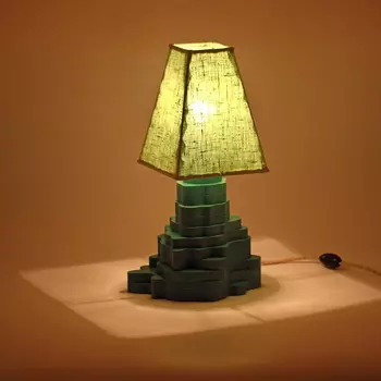 Настольная лампа Stratum Green-Blue