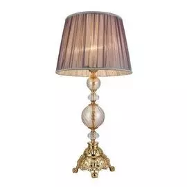 Настольная лампа золотого цвета