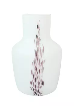 Настольная ваза Quadra Small Vase белого цвета