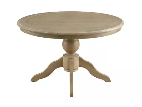 Обеденный круглый стол из дуба