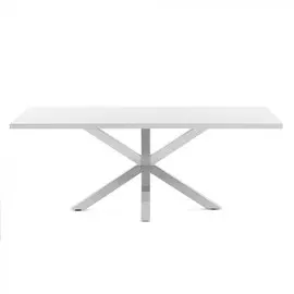 Обеденный стол Arya со столешницей белого матового цвета