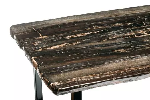 Обеденный стол бинтау из окаменелого дерева 381125