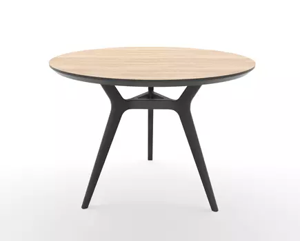 Обеденный стол Glat 90 орех