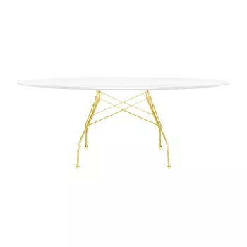 Обеденный стол Glossy с белой столешницей