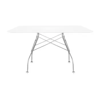 Обеденный стол Glossy с белой столешницей