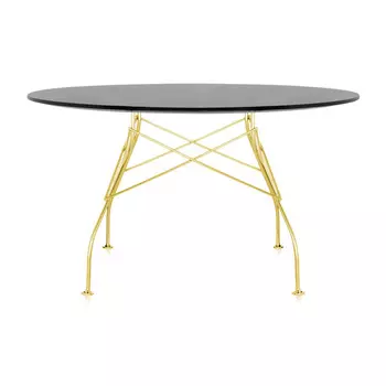 Обеденный стол Glossy с черной столешницей