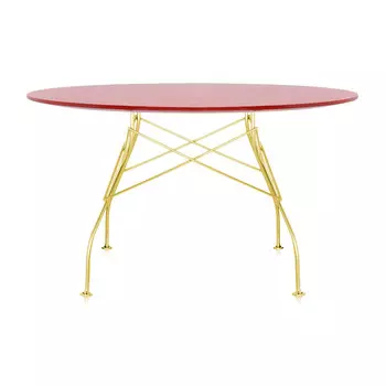 Обеденный стол Glossy с красной столешницей