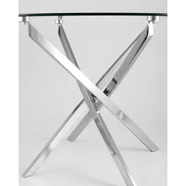 Обеденный стол Hydra со стеклянной столешницей