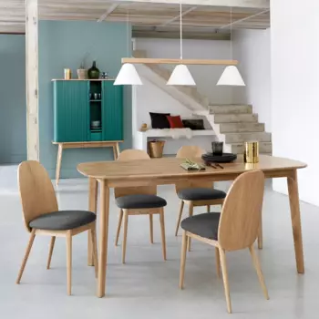 Обеденный стол Jimi из массива дуба