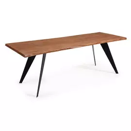 Обеденный стол Julia Grup Nack из античного дуба и металла