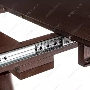 Обеденный стол кантри с коричневой патиной