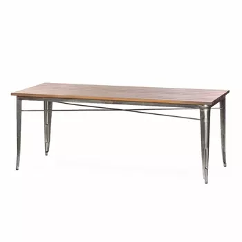 Обеденный стол Marais со столешницей из массива тика