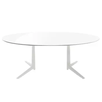 Обеденный стол Multiplo белого цвета