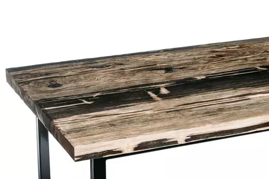 Обеденный стол солар из окаменелого дерева 381376