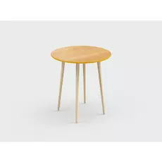 Обеденный стол спутник со столешницей из натурального дубового шпона