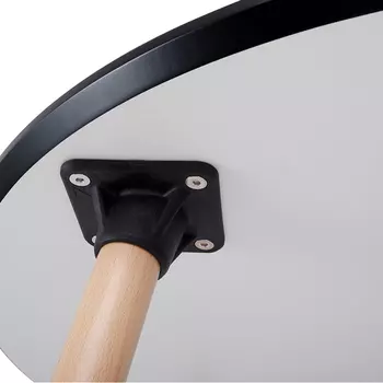 Обеденный стол Valencia Round с обрамлением из пластика