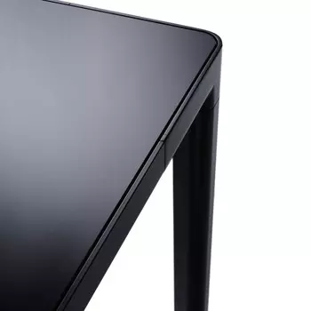 Обеденный стол Zoom черного цвета